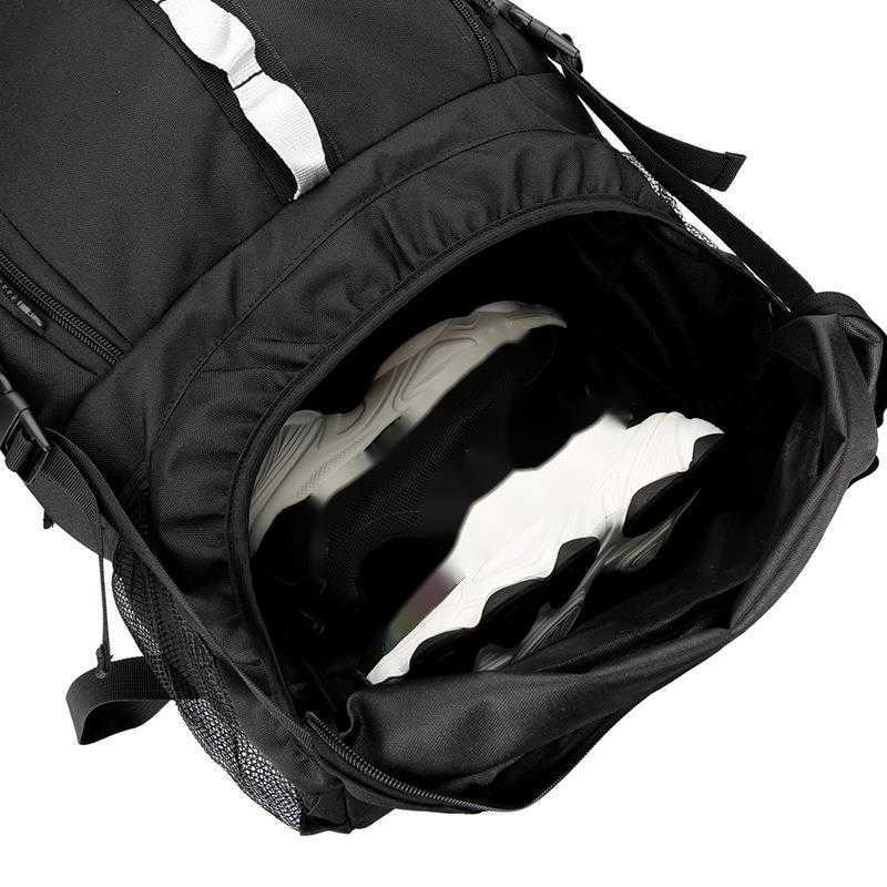 New Hiking Bag Tactical Mother Bag Double Shoulder Bag Backpack Outdoor Sports Daypack Large Capacity Travel Bag 240920