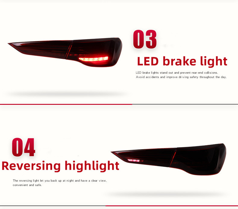 Auto Taillights For 4 Series G22 G82 M4 CSL European 20 19-2023 LED Sequential Turn Signal Animation Taillight Brake Lights