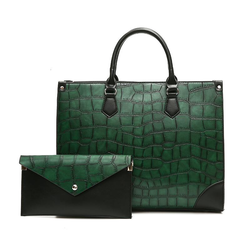 New Designer Bag Large Capacity Women's Briefcase Handbag Commuting Computer Bag Outdoor Leisure Bag Wallet