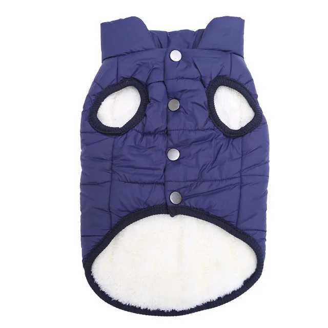 Pet Dog Vest Jacket Autumn Winter Warm Fleece Dog Coat Clothes For Small Medium Large Dogs Chihuahua French Bulldog Pug ClothingXJ250109