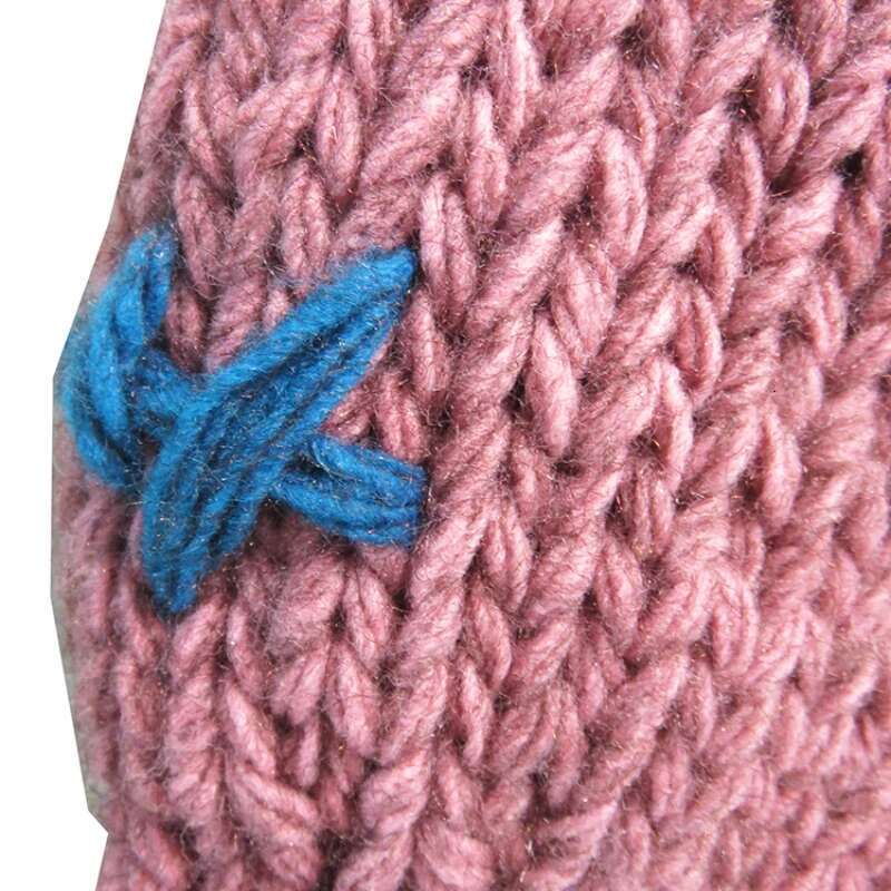 MIAOO Women Handmade Wool Blended Chunky Sweater Autumn/Winter New In Colossal Knit Cardigan Embroidered Wers Knitwear 250529