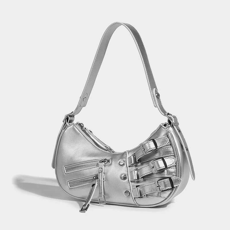 New Shoulder Bag Spicy Girl Versatile Underarm Handbags For Women High-Quality Messenger Crossbody Large Capacity Y2k
