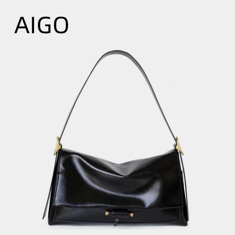 AIGO New Trendy Handbag Large Capacity One Shoulder Underarm Bag Crossbody Commuter Bags For Women