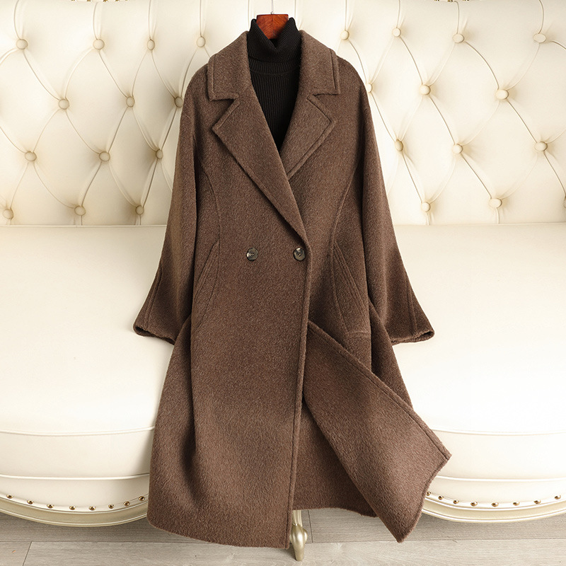 D5240 New high-end fashion British style wool coat for autumn and winter