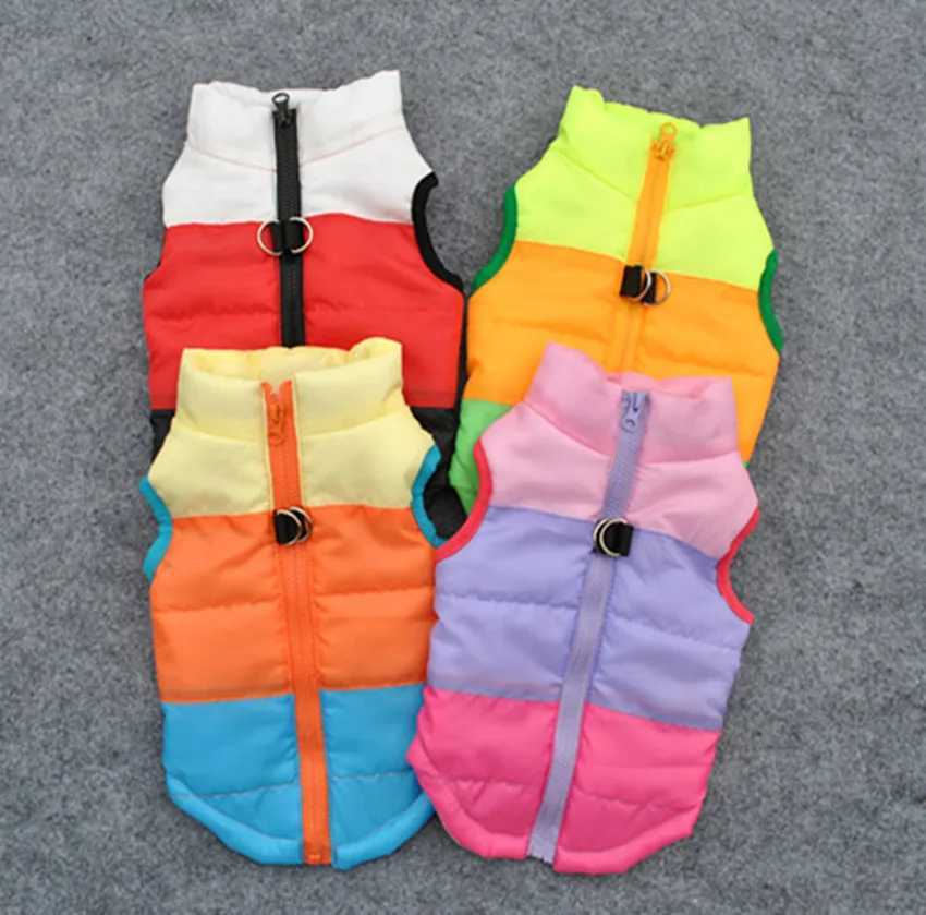 Warm Dog Clothes For Small Dog Windproof Winter Pet Dog Coat Jacket Padded Clothes Puppy Outfit Vest Yorkie Chihuahua Clothes 35XJ250109