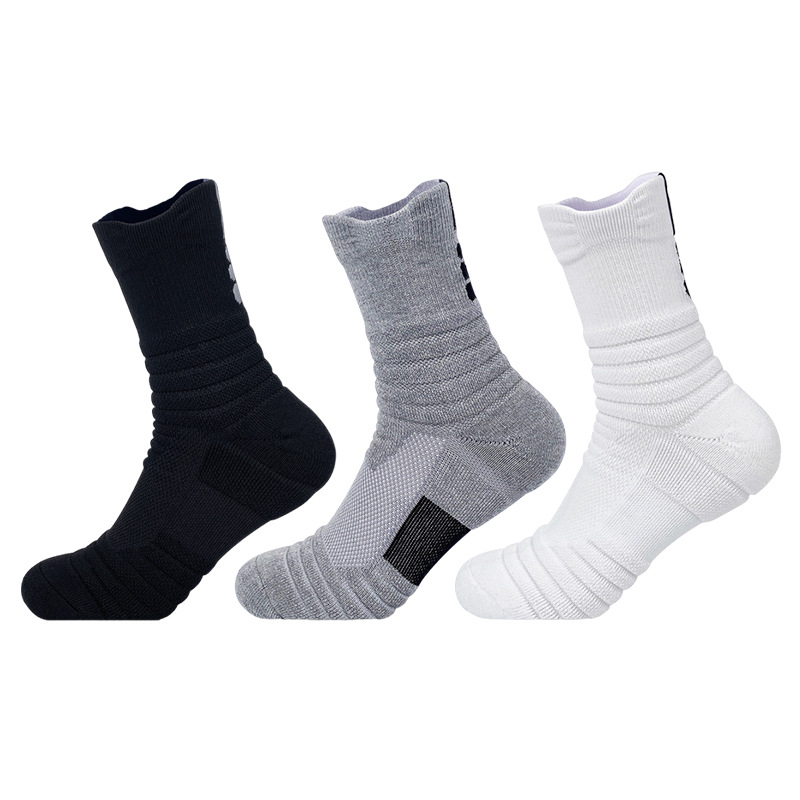 sport cotton socks soft breathable Non-slip elasticity quick dry socks for men