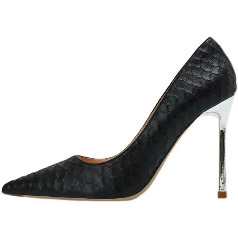 White Super High Stiletto Heels Pumps Women Office Pointed Toe Thin Heel Party Shoes Woman High Heel Work Dress Shoes 250106