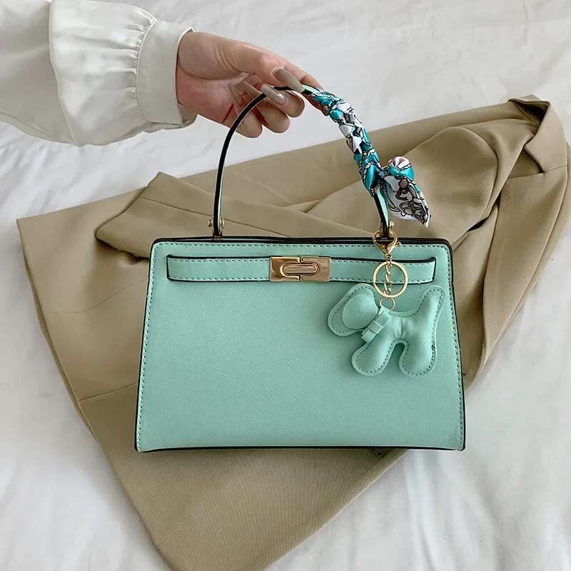 New Messenger Bag, High-Quality Imitation Leather Handbag, Designer Shoulder Pony Bag