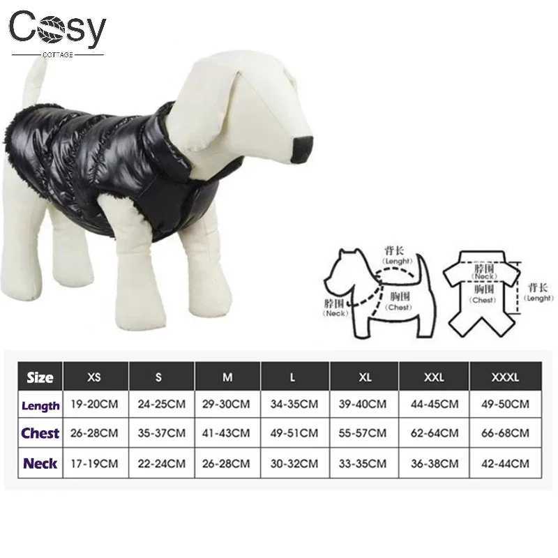 XS-3XL Pet Dog Down Jacket Winter Down Coat for Puppy Fleece Warm Inside Candy Color Pet Down Warm Coat Small Dog Down ClothesXJ250109
