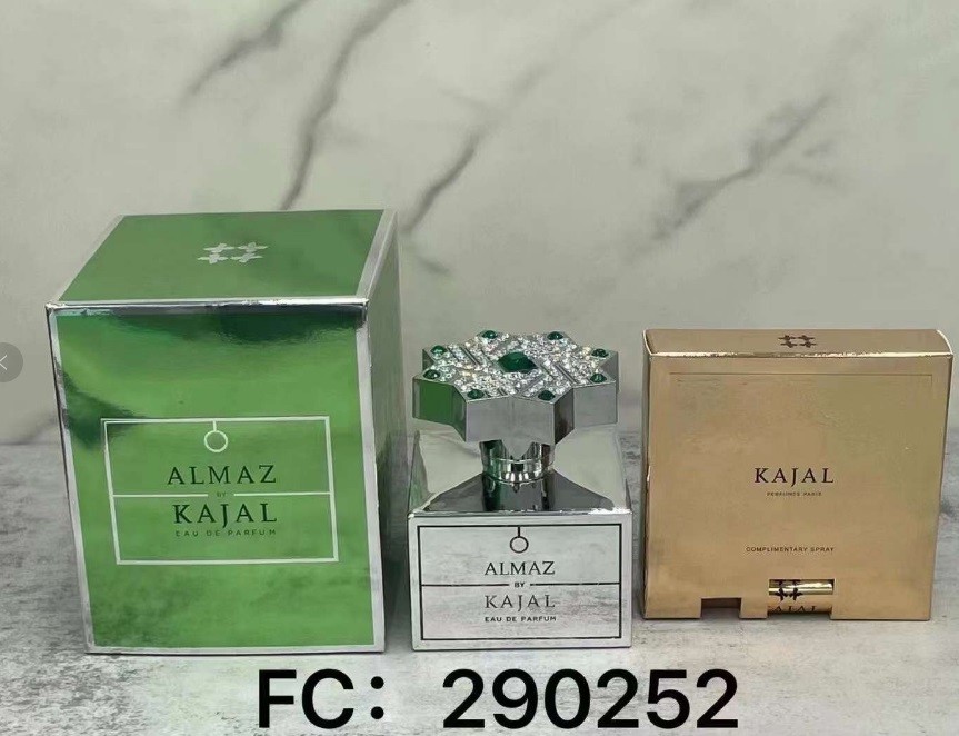 Kajal Perfume 100ml Lamar Dahab Almaz Warde Jihan Masa KAJAL Fragrance 3.4oz Eau De Parfum Long Lasting Smell EDP Men Woman Perfumes Spray Cologne Fas