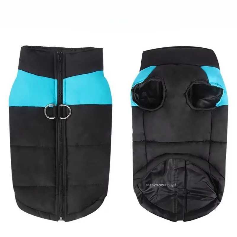 Waterproof Warm Dog Clothes Pet Coat Winter Vest Padded Zipper Jacket Dog Clothing for Small Medium Big Dogs OutfitXJ250109