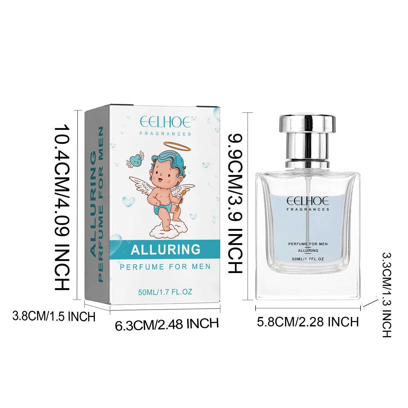 Eelhoe 50ml Cupid pheromone perfume Long lasting perfume spray Dating deodorant Body romantic scent Charming perfume W250110