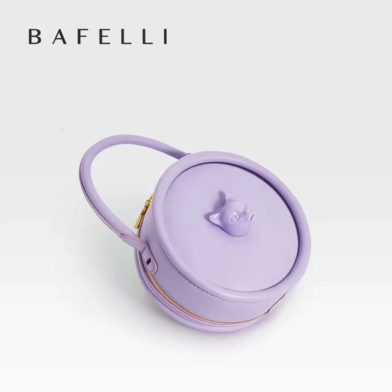 2023 NEW BOWG STYLE HANDHELD CAT Women's BAG BRAND ORIGINAL DESIGNER HANDBAG SHOULDER GENUINE LEATHER PURSE