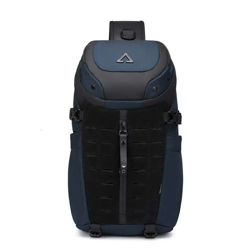 Ozuko For Men Waterproof USB Man Crossbody Anti-Theft Short Travel Messenger Sg Fashion Designer Chest Bag