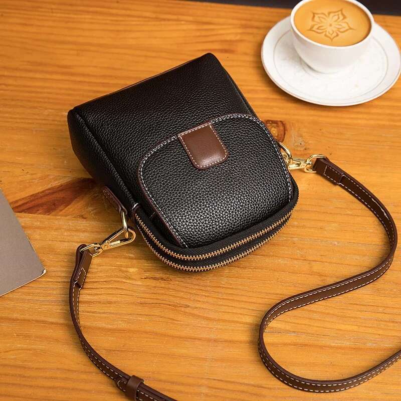Crossbody Shoulder Messenger Bag Strap For Ladies Casual Girls New Fashion Handbag Phone Women's Genuine Pu Leather Small