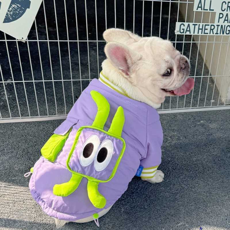 Pet Clothes Fall and Winter Puppy Warm Thickened Cotton ClothesXJ250109