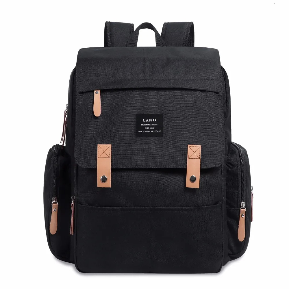 LAND Mommy Diaper Bags Landuo Mother Large Capacity Travel Nappy Backpacks with changing mat Convenient Baby Nursing Bags 250106
