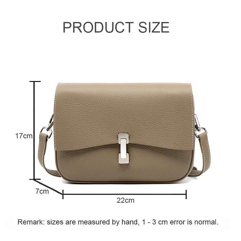 Saddle Bag For Women 2024 New Fashionable Versatile Mother Handbag Lady Genuine Leather Crossbody Girls Single Shoulder Bags