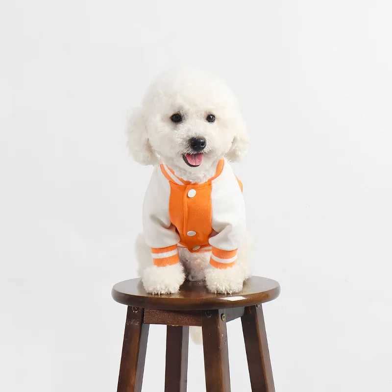 Pet Clothes Fall and Winter Dogs and Cats Sportswear Baseball Clothes SweatshirtXJ250109