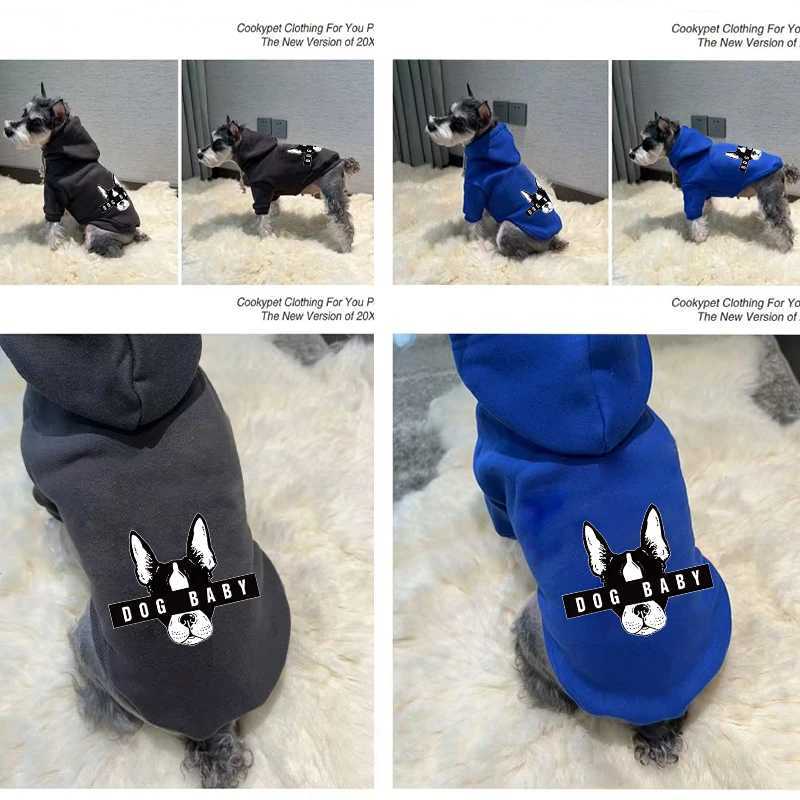Dog Clothing Autumn Winter Dog Sweater Warm Pet Clothing Fadouke Clothing Fashion Brand Dog Coat Small DogXJ250109