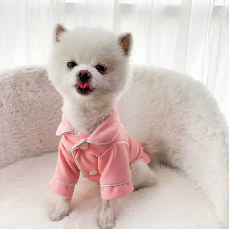 Pet French Bulldog Pajamas Fashion Pets Dogs Clothing Chihuahua Puppy Outfit Small Medium Dogs Costume Pet Clothes Ropa PerroXJ250109
