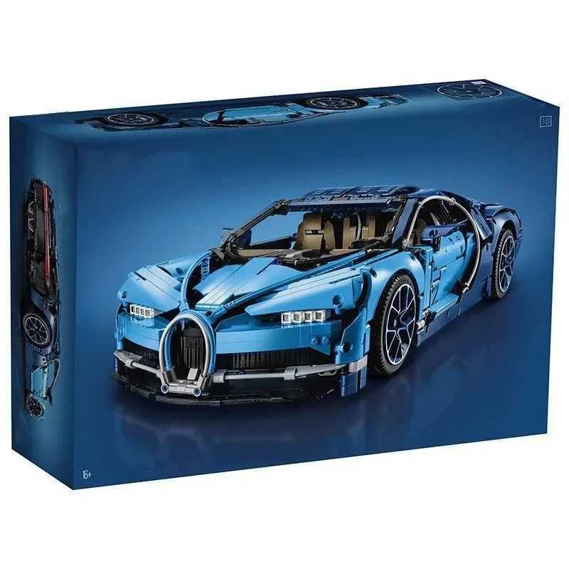 E Blocks 3599 Pieces High-Tech Supercar Model Building Block Kit - Detailed Assembly, Collector's Edition Plastic Bricks
