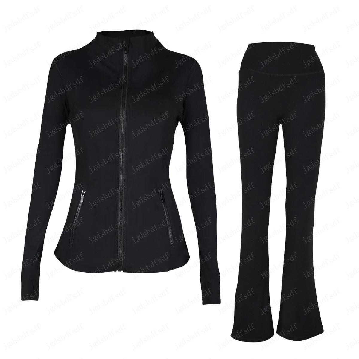 Workout set Women Yoga Sets jackets shorts leggings Push Fiess sets High Waist Sports Jackets Zip Up Coat Elastic Sportswear Outfits Pants Gym Suits T