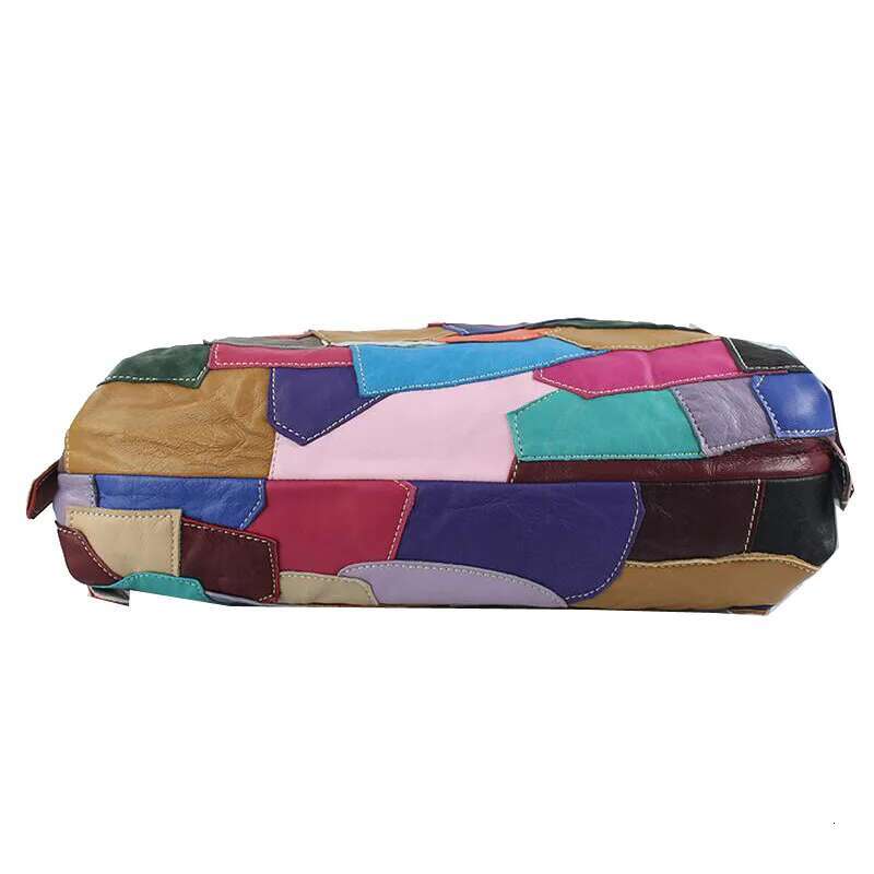 LOMANTINA Large Capacity Girl Shoulder Colorful Rivet Female Cross-Body Bags For Women Casual Tote Ladies Patchwork Purses