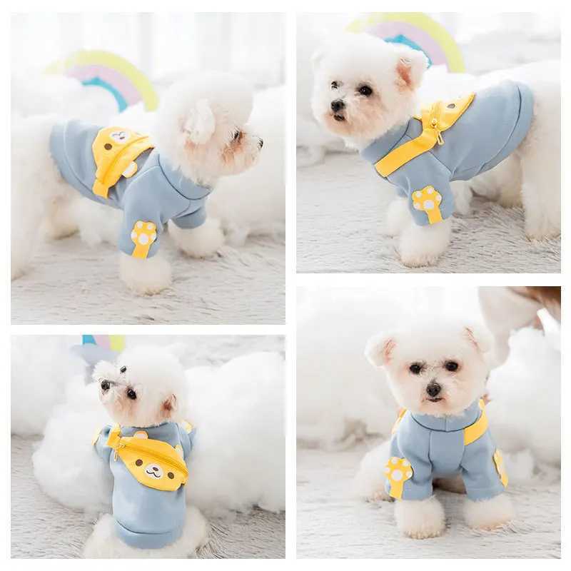 Pet Clothes Cartoon Sweater Dog Shirt Autumn And Winter Cat And Dog Pullover SweaterXJ250109