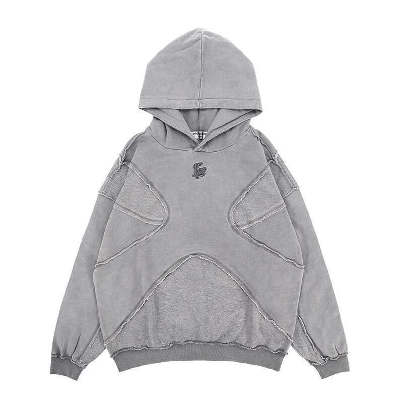 Women's Wear Reverse Design Process Solid Color Hoodie