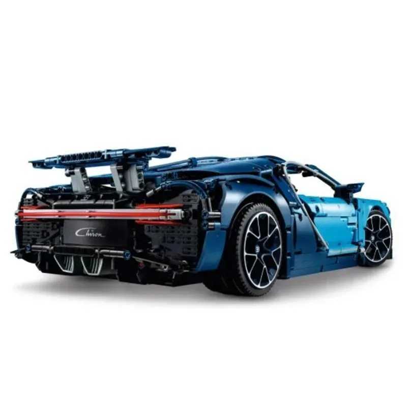E Blocks 3599 Pieces High-Tech Supercar Model Building Block Kit - Detailed Assembly, Collector's Edition Plastic Bricks