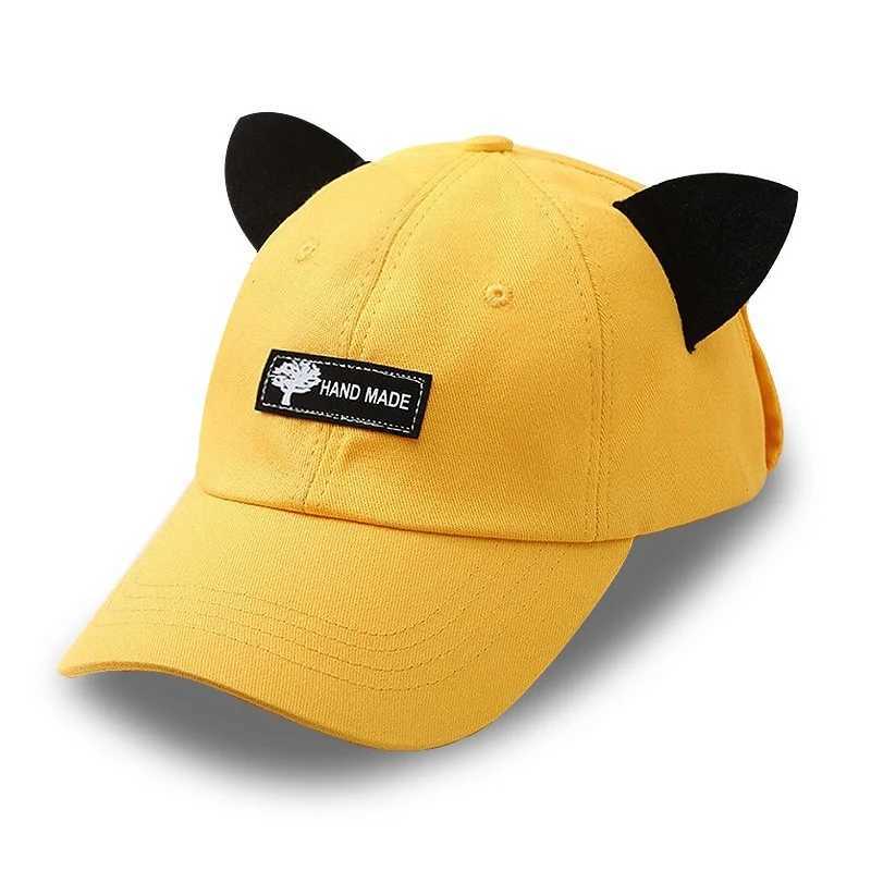 Fashionable unisex otes cat ear baseball cap street hip-hop hat casual hat sunshine hat hip-hop hat sports hat X250109