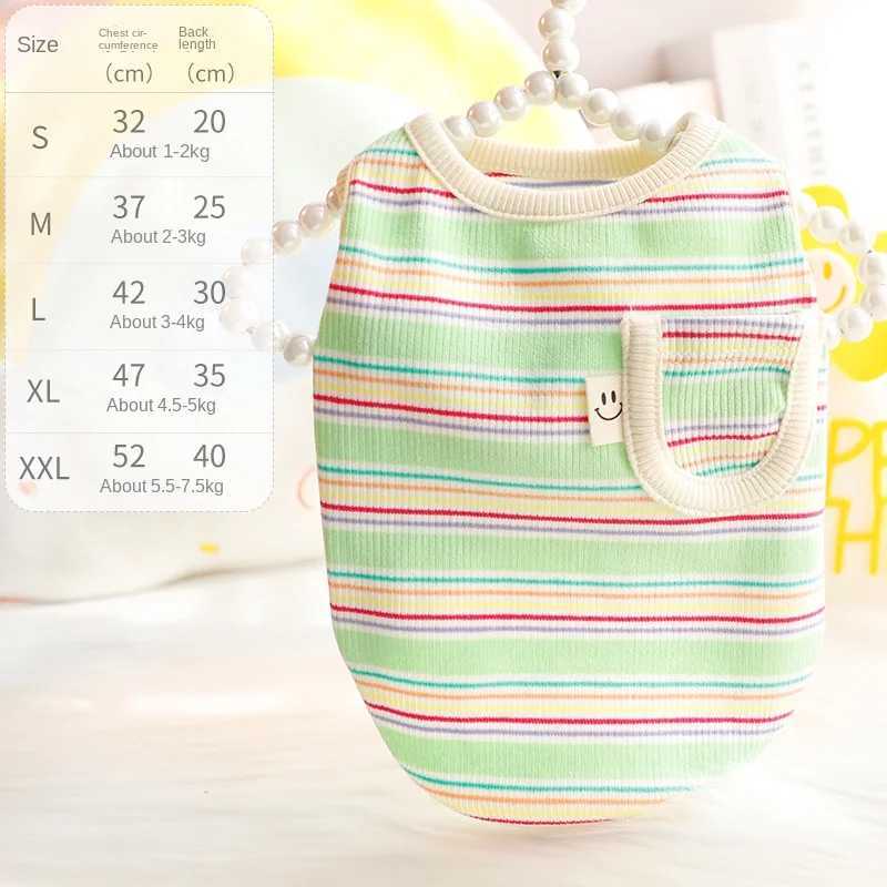 Dog Clothes Spring/Summer Thin Cat Princess Vest Cute Pocket Cotton Soft Miniature Dog Teddy PetXJ250109