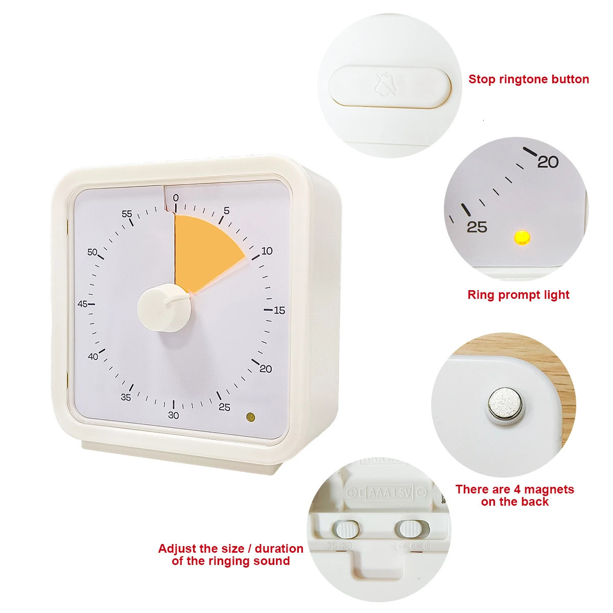 Google Timer for Cooking Productivity Pomodoro Visual Kids Study Countdown Kitchen 250107