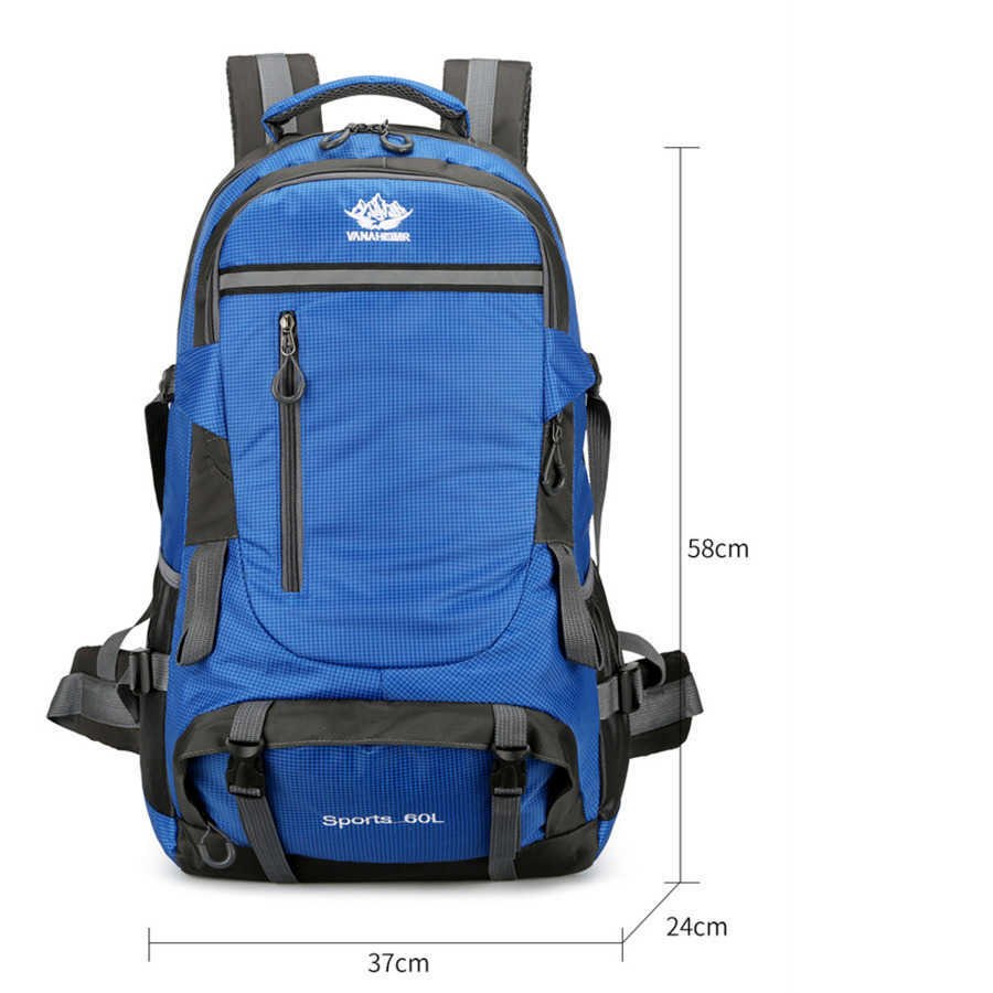 Backpack Large Capacity Hiking and Mountaineering Mens Backpack Travel Bag WoMens Outdoor Travel Bag Outdoor Hiking Bag 240920