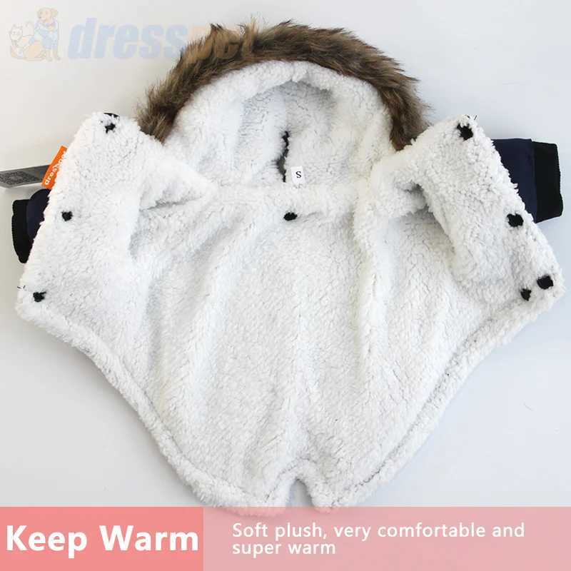 Winter Pet Dog Clothes Warm For Small Dogs Pets Puppy Costume French Bulldog Outfit Coat Waterproof Jacket Chihuahua ClothingXJ250109