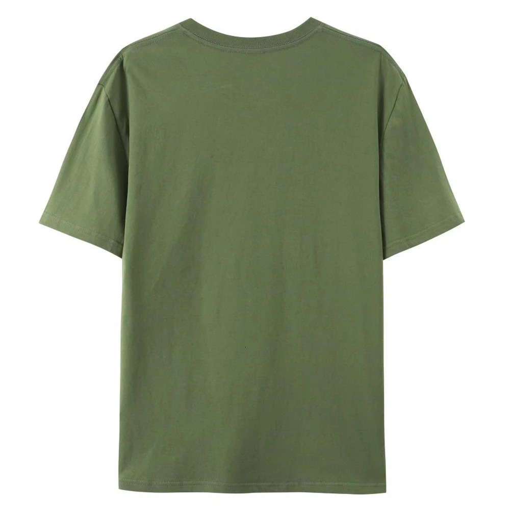 Blank 100% Cotton Unisex Tshirts Wholesale Round Neck Men T Shirt High Quality Short Sleeve T-shirt For Men Poleras De Hombre 250109