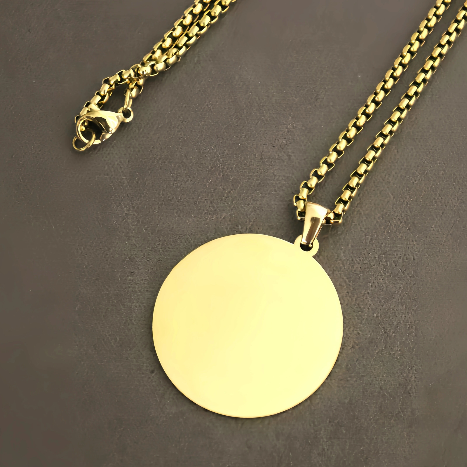 10pcs Punk Stainless Steel Cuban Necklaces For Men Women Black Gold Color Link Chain Chokers Solid Metal Jewelry 250109