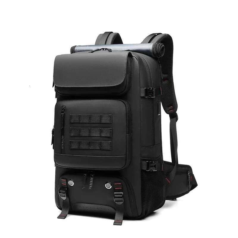 Men Travel 60L Outdoors Backpack Mountaineering Bag Waterproof Laptop Business Backpack With Separate Shoe Bag