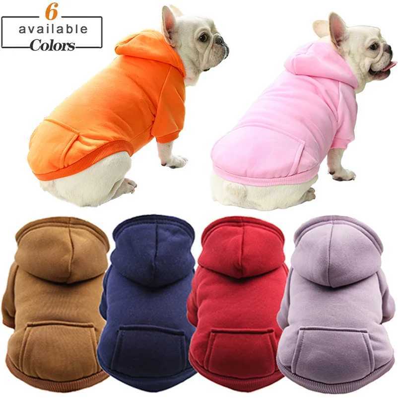 Dog Winter Hooded Sweatshirt for Small and Medium Doggy Pet Coat Puppy Cat Jacket Clothes Chihuahuas French Bulldog CostumeXJ250109