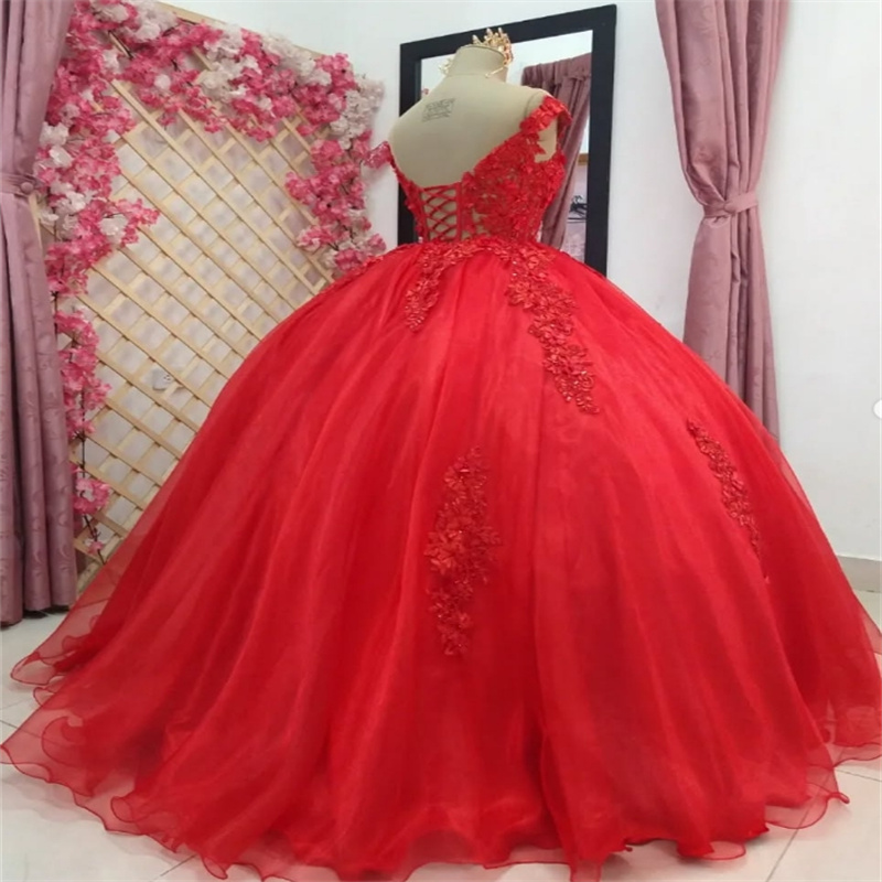 Amazing Red Short Vestidos De 15 Quinceanera 2 In 1 Convertible Princess Vestidos Xv Anos Lace Sweet 16 Dress Charro Birthday Formal Occasion Engageme