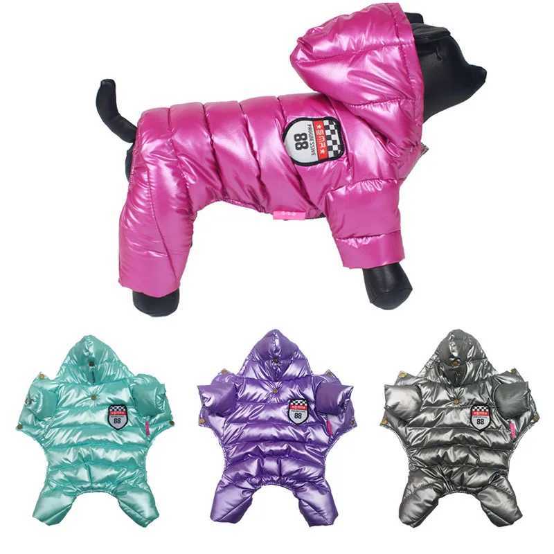 Warm Dog Clothes Winter Chihuahua Puppy Clothes Jumpsuit Dog Pet Clothes For Dog Winter Dog Clothes For Yorkies pug poodle 8-18XJ250109