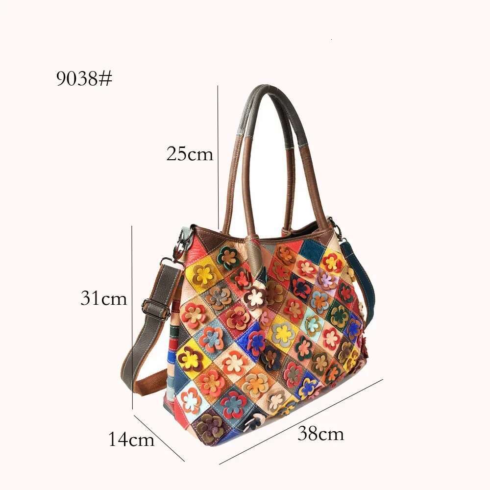 High Quality Women Multicolour Wers Bags Real Cow Leather Female Party Handbag Casual Ladies Shoulder Girl Crossbody Bag