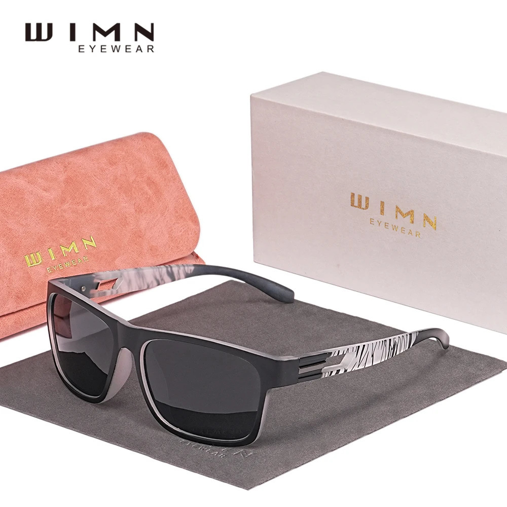 WIMN Polarized Sunglasses TR90 Men Outdoor Sports Eyewear Women Sun Glasses with UVA B Protection Comfort Accessory 250109