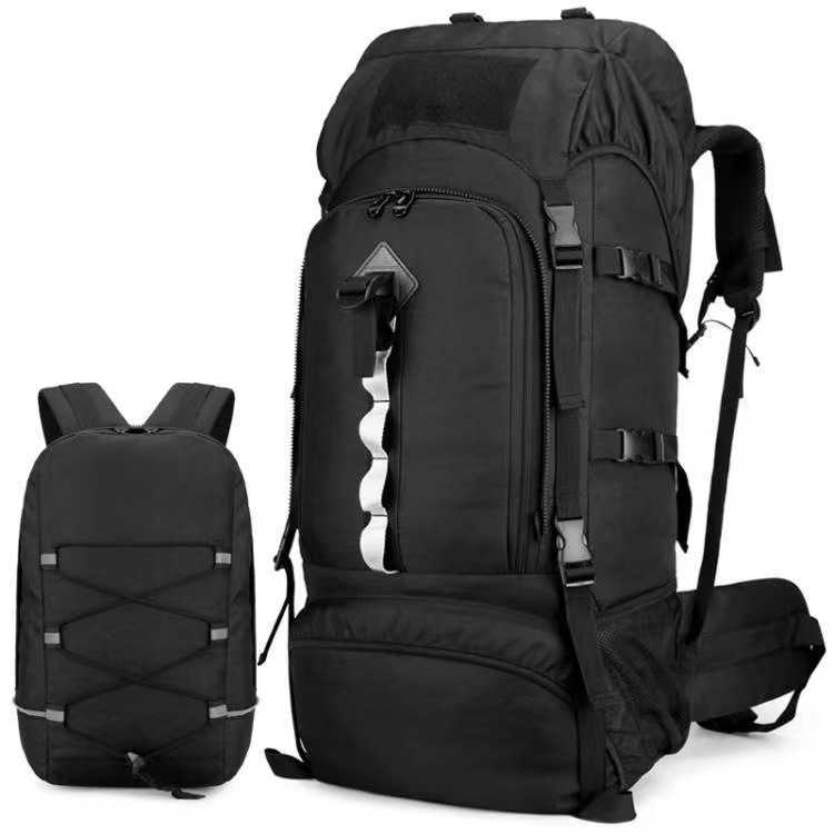 New Hiking Bag Tactical Mother Bag Double Shoulder Bag Backpack Outdoor Sports Daypack Large Capacity Travel Bag 240920