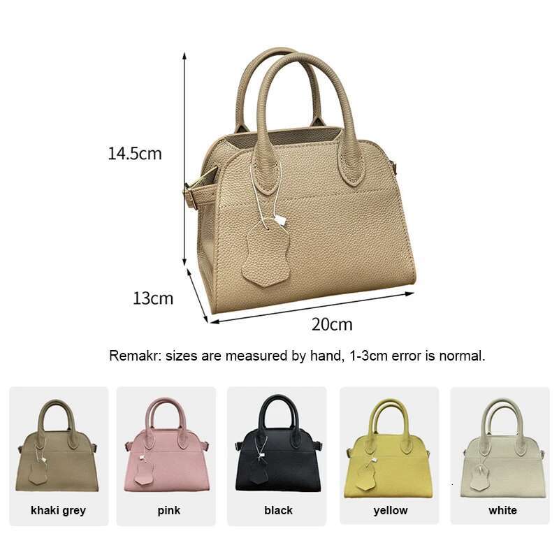 2024 New Women Mini Female Genuine Leather Small Tote Handbag Lady Fashion Shoulder Bag Girls Minimalist Messenger