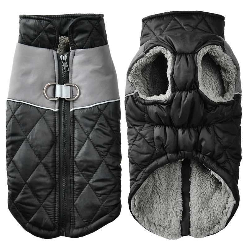 Winter Dog Jacket Windproof Reflective Pet Clothes For Small Dogs Cat Costume Puppy Coat Vest With D-ring Chihuahua Pug OutfitsXJ250109