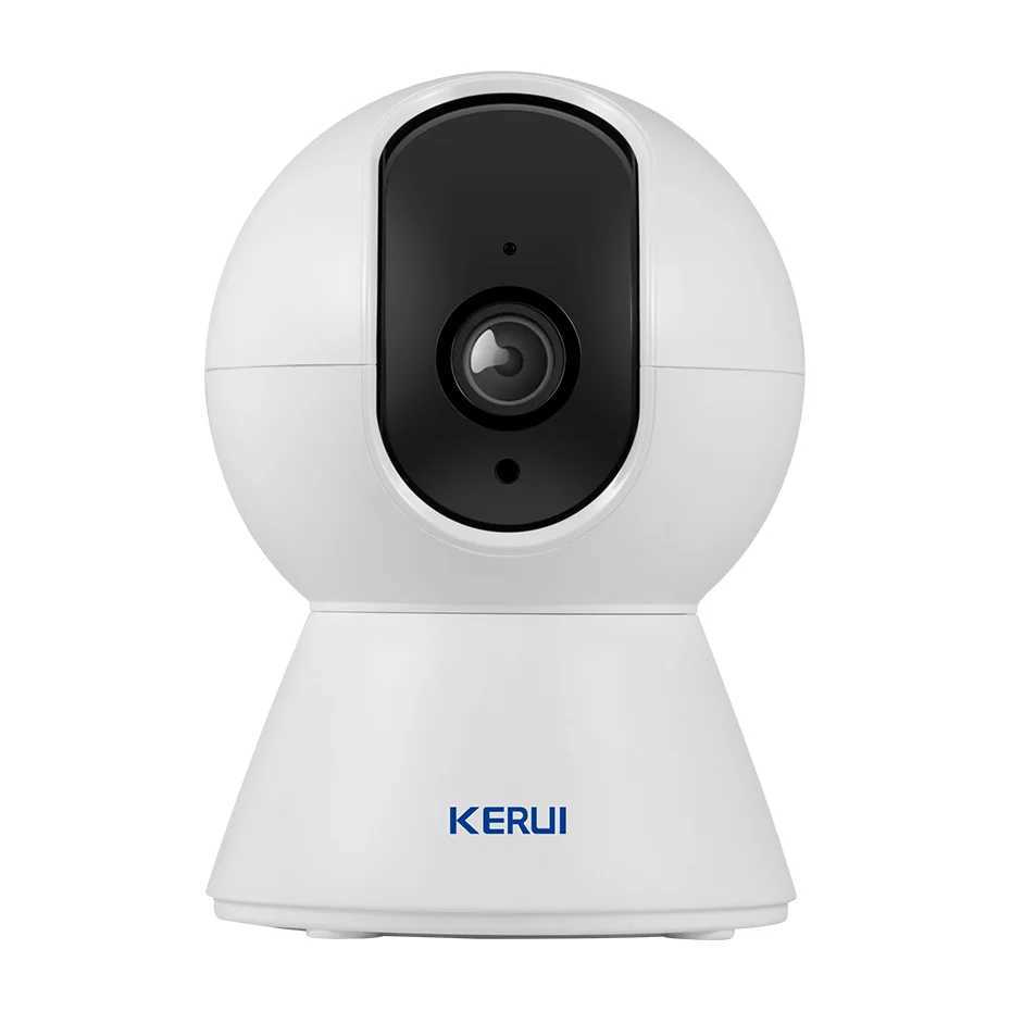KERUI 5MP TUYA Intelligent Mini WiFi IP Camera Indoor Wireless Home Security AI Human Detection CCTV Monitoring Camera Automatic Tracking X250110
