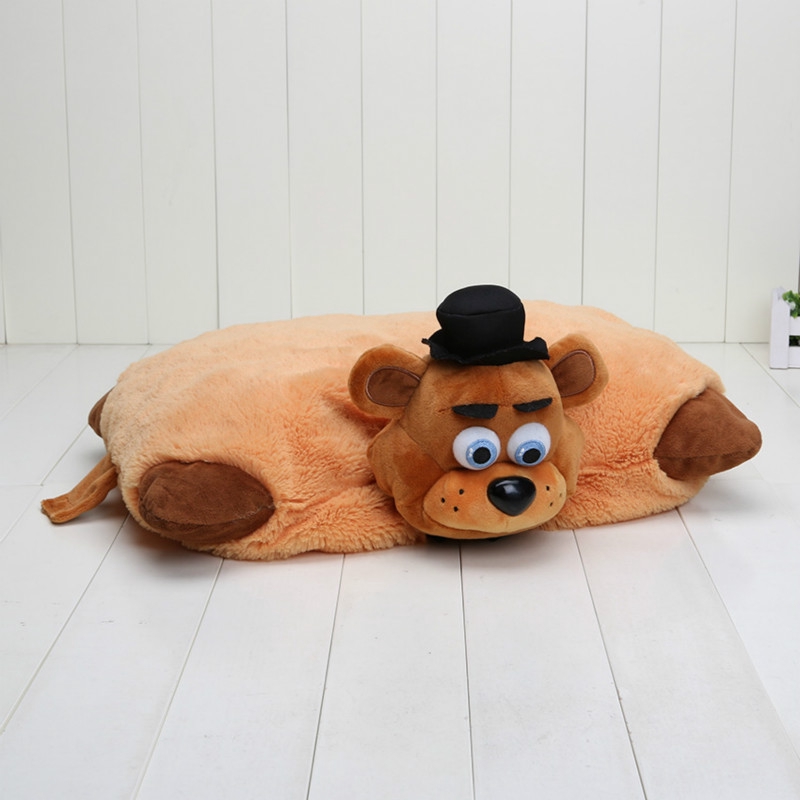 43cm Freddy Purple Rabbit Red Foxy Yellow Duck Plush Pillow Freddy Fazbear Plush Stuffed Toys for Home Supplies Pillow