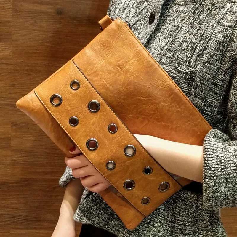 Day Clutches Bags for women Shoulder Bags PU Leather Crossbody Bags Ladies Envelope Evening Party Bags clutch purse black bolsa 250106
